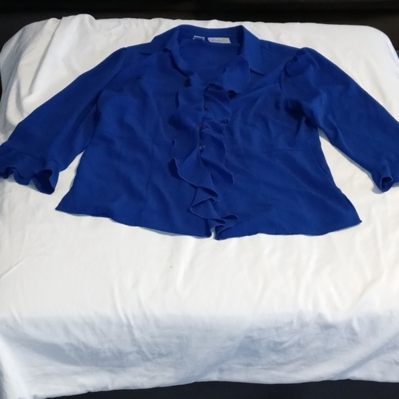 Kathy Che womens button down blouse - Picture 1 of 8
